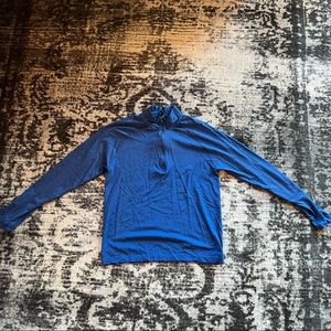 Rhone blue lightweight 1/4 zip